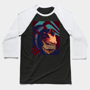 Portrait - Urdnot Wrex Baseball T-Shirt